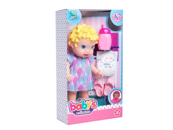 BONECA BABYS COLLECTION FAZ XIXI LOIRA