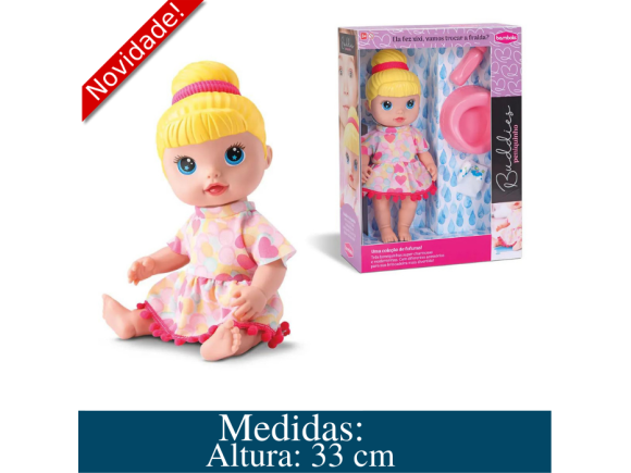 BONECA BUDDES FAZ XIXI REF 693