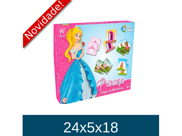 JOGO DA MEMORIA PRINCESA 2824.1