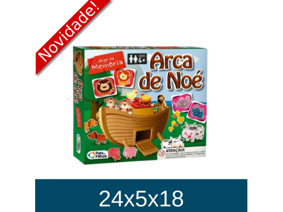 JOGO DA MEMORIA ARCA DE NOE 2785.1