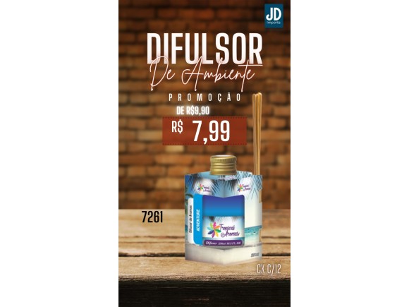 DIFUSOR PUREZA CARIBE ADVENTURE 250ML 7261