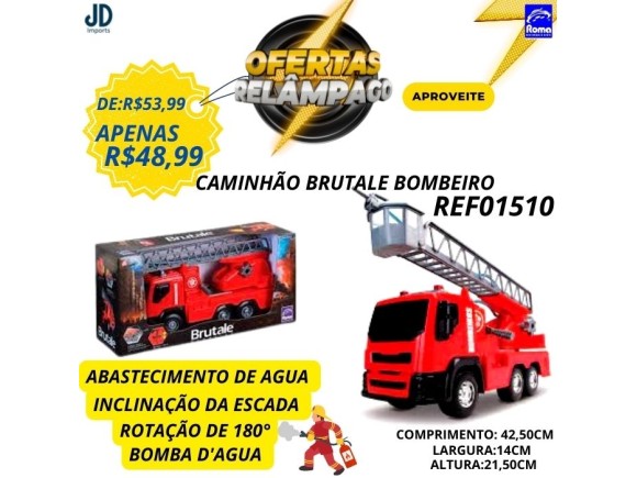 CAMINHÃO BRUTALE BOMBEIRO  1510