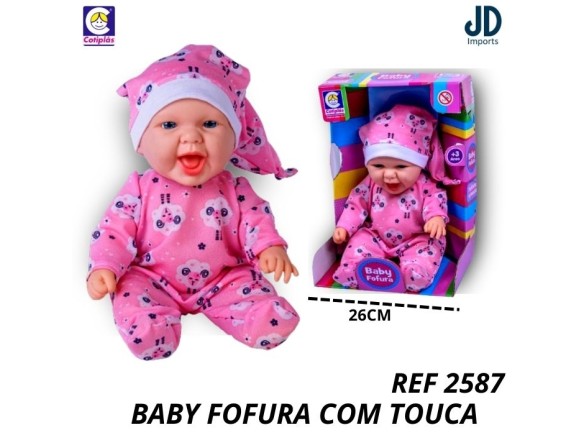 BABY FOFURA COM TOUCA 2587