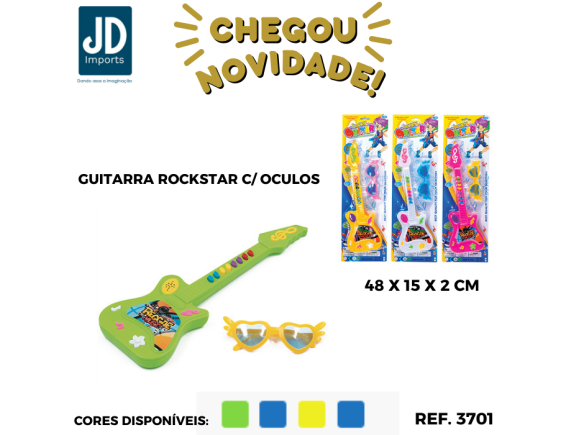 GUITARRA ROCKSTAR C/ OCULOS PI3701