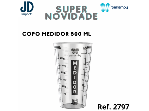 COPO MEDIDOR 500 ML REF.407