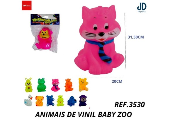 ANIMAIS DE  VINIL  BABY  ZOO  WB3530